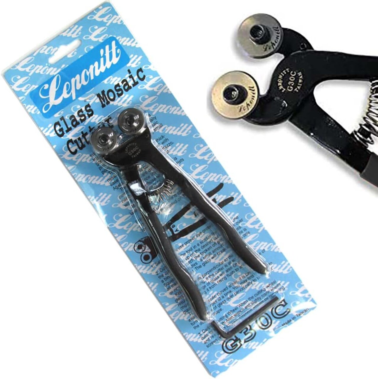 Leponitt Glass Mosaic & Tile Cutting Pliers - Glass & Tile Nippers